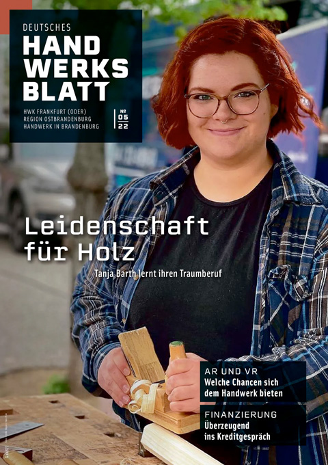 Deutsches Handwerksblatt - Region Ostbrandenburg - Ausgabe 05 / 2022