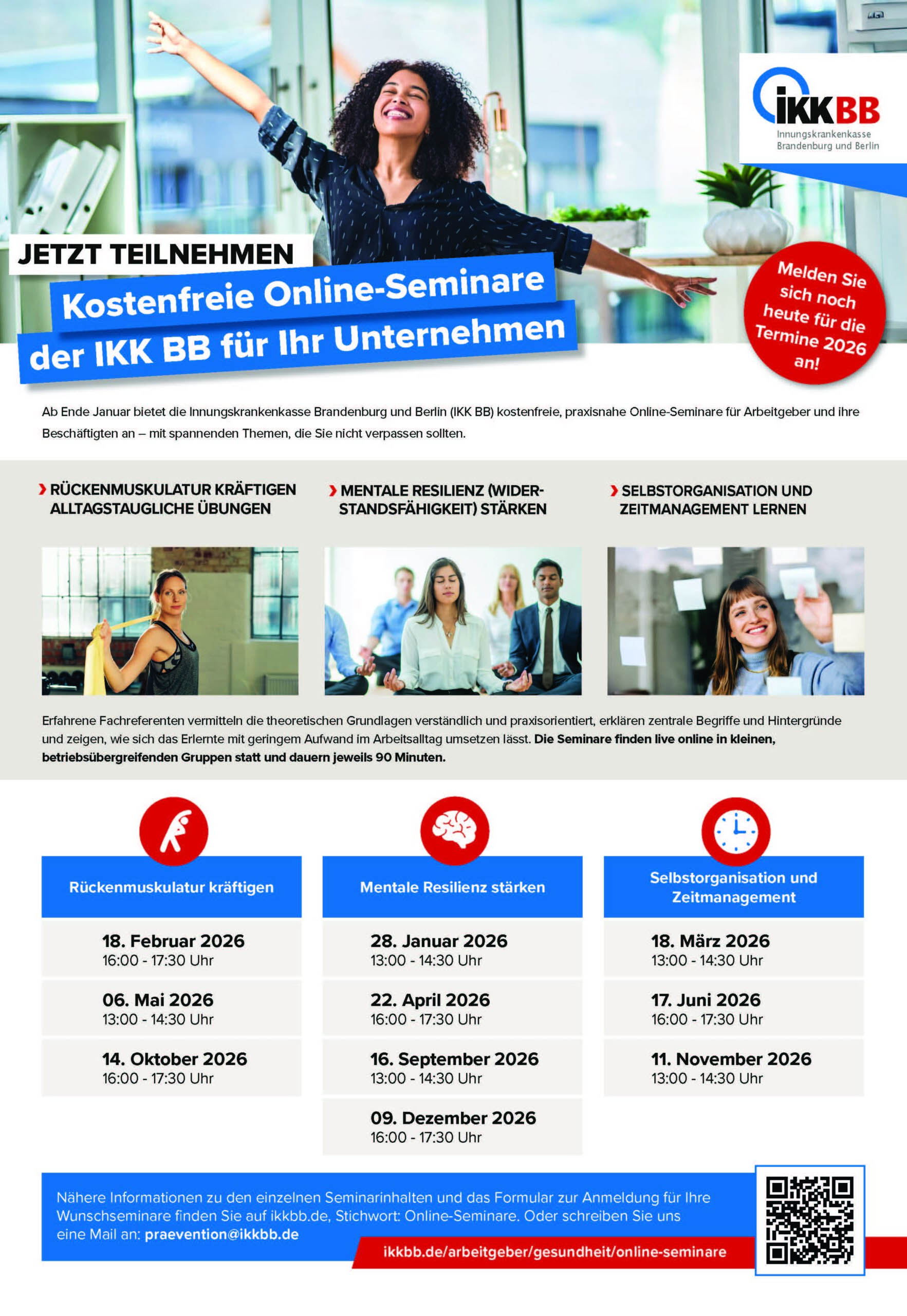 IKK online – Rückenmuskulatur stärken