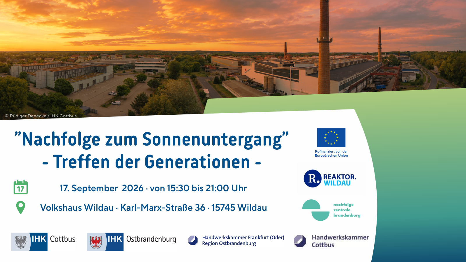 "Nachfolge zum Sonnenuntergang" - Treffen der Generationen