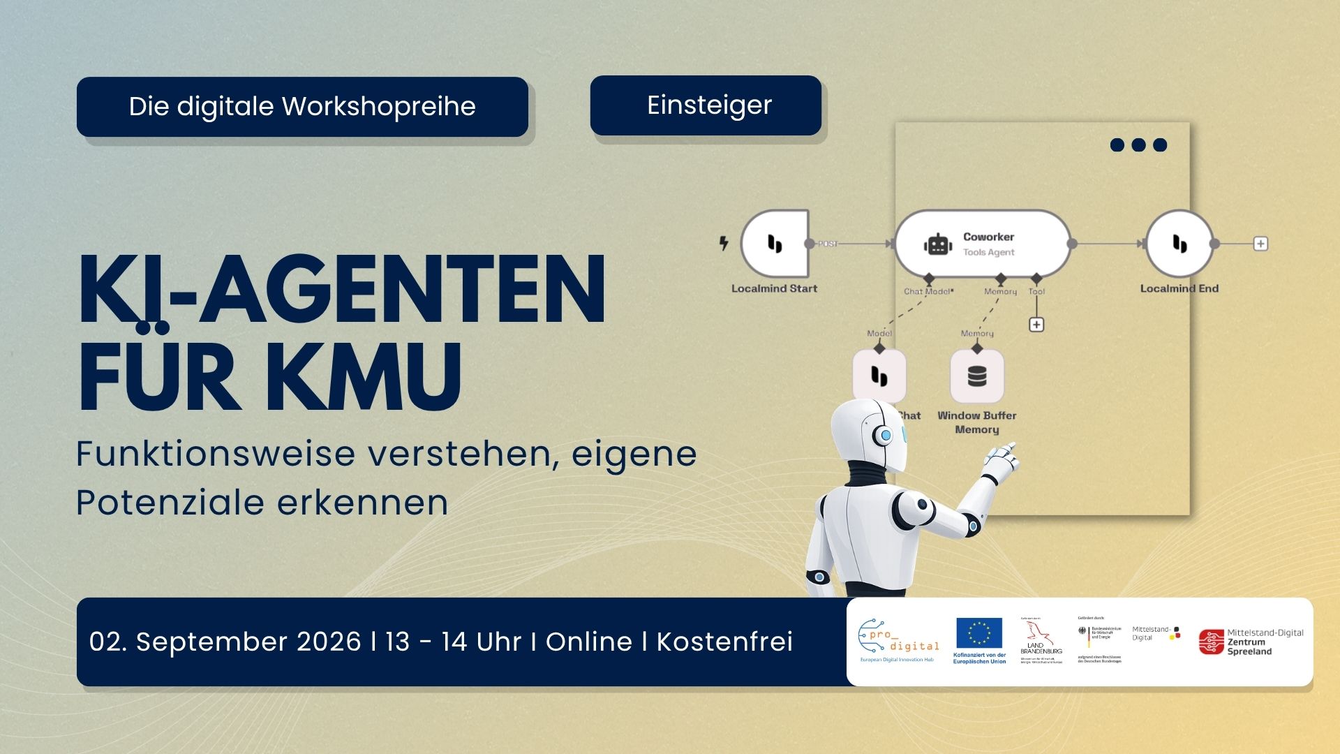 Workshopreihe: KI-Agenten für KMU