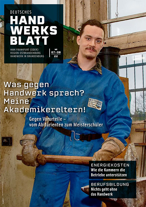 Deutsches Handwerksblatt - Region Ostbrandenburg - Ausgabe 07-08 / 2022