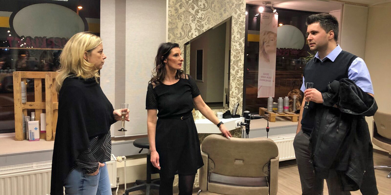 Handwerksjunioren Jahresauftakt Friseurmeisterin Kerstin Höppner
