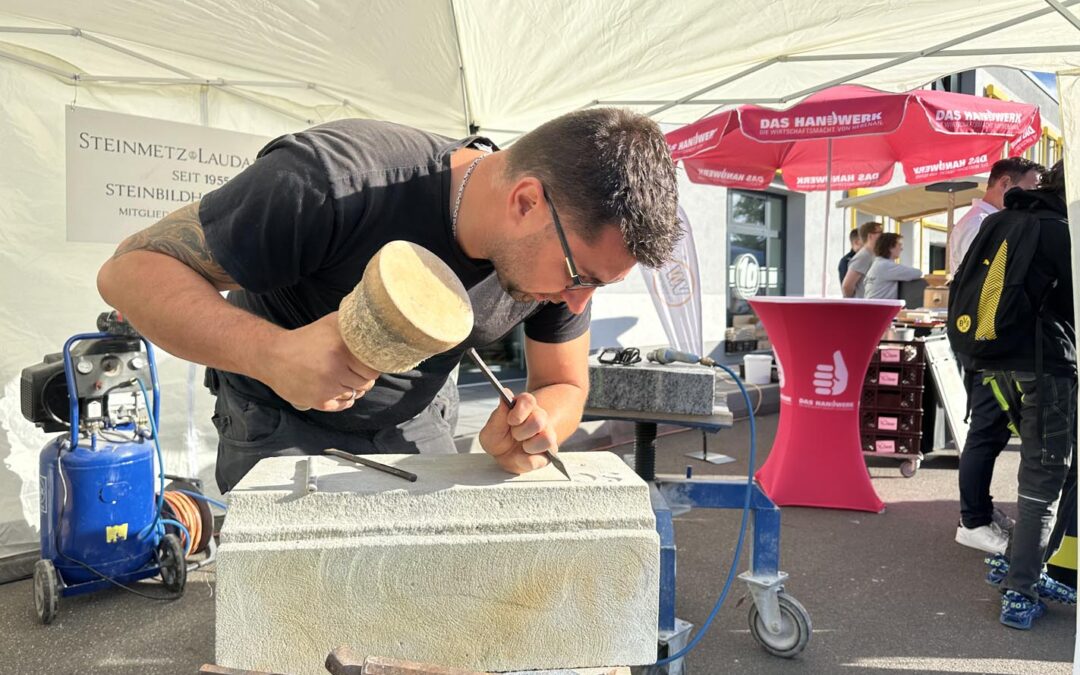 Lehrberufeschau des Handwerks in Eberswalde am 21. September 2023