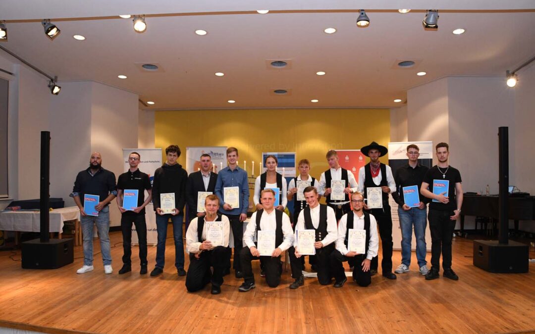 Gesellenfreisprechung der Kreishandwerkerschaft Uckermark am 26. September in Prenzlau