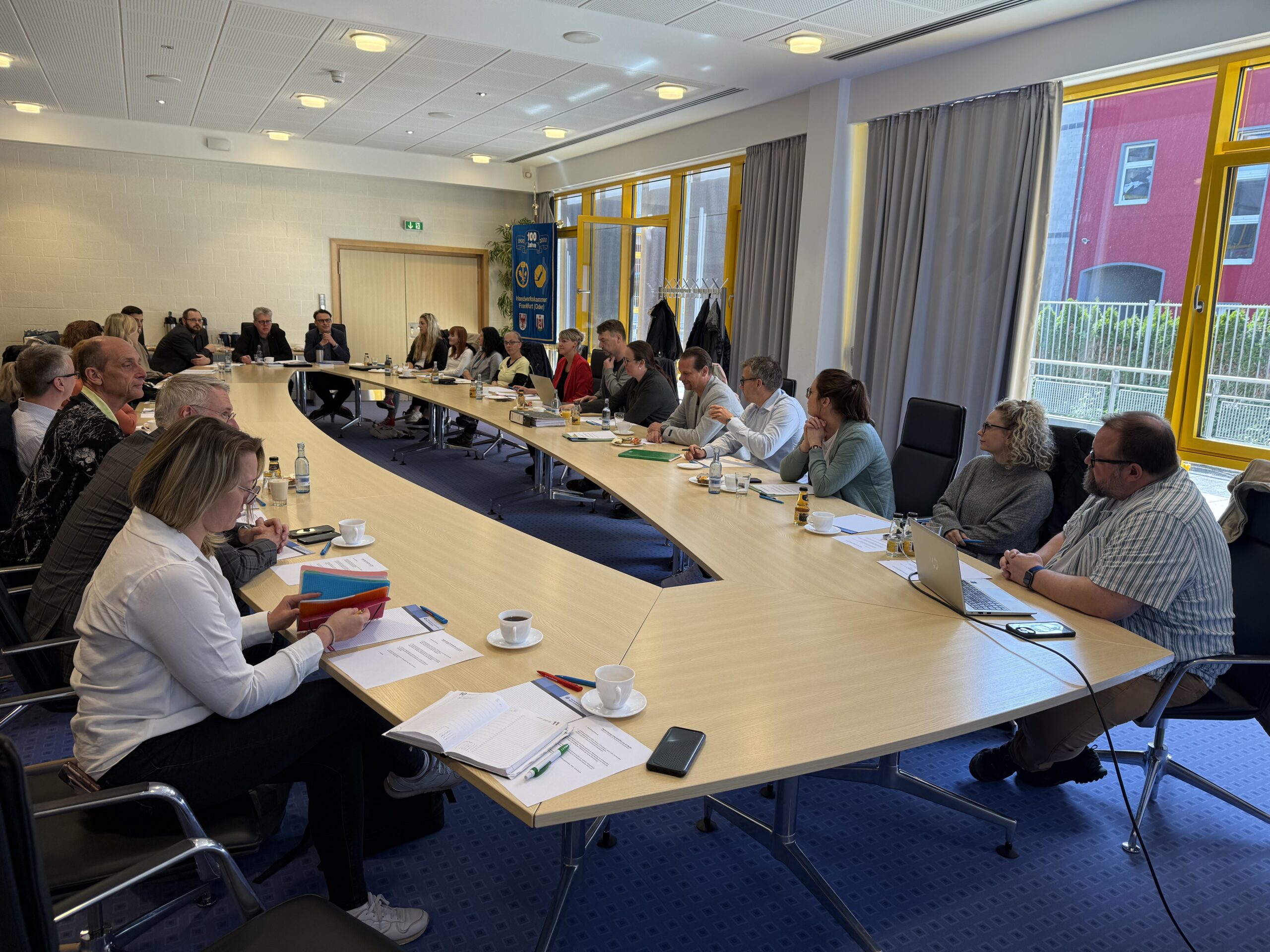 Die Arbeitsgruppe Schwarzarbeit tagt im in der HWK Frankfurt (Oder) - Region Ostbrandenburg