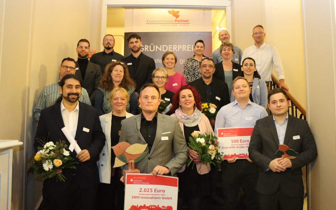 Innovative Gründer aus Oderland-Spree ausgezeichnet