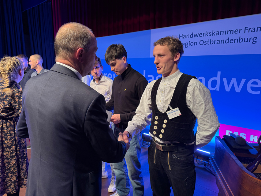 Großer Bahnhof für die Besten in der Berufsausbildung