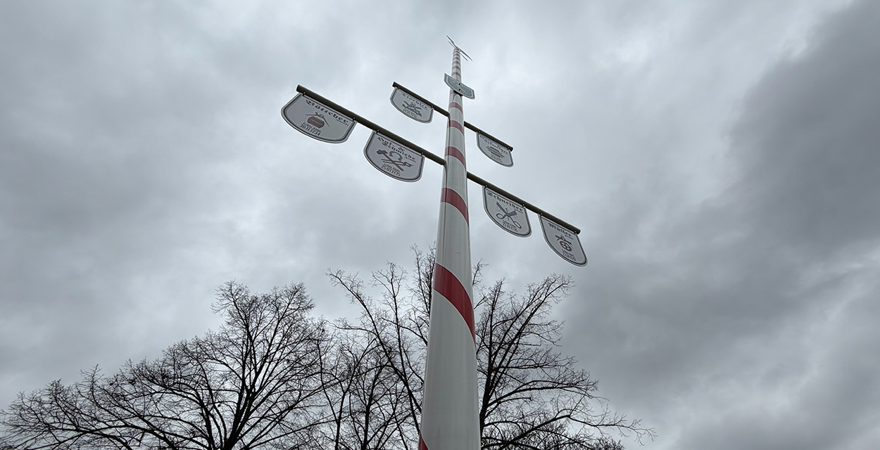 Einweihung des Lebuser Gildebaums