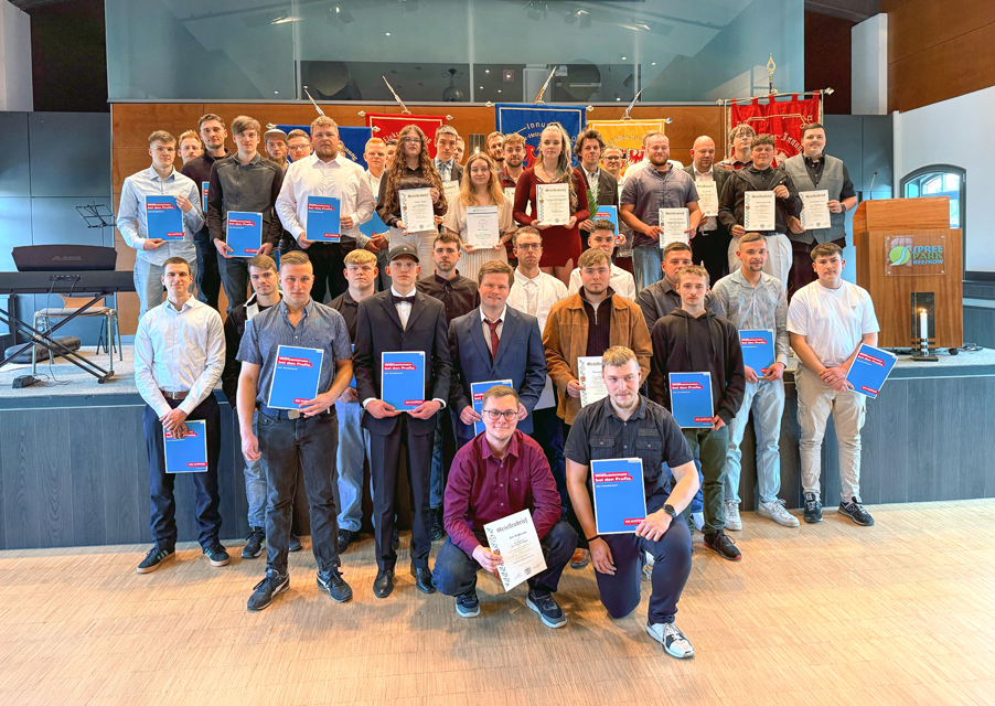 Lehrlingsfreisprechung der KH Oder Spree