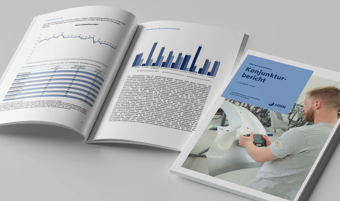 Frühjahrs­konjunktur 2026: Handwerk in Ostbrandenburg bleibt unter Druck