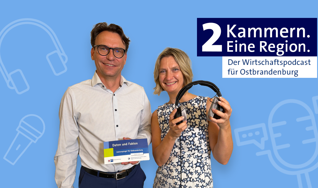 Neuer Podcast: „Zwei Kammern, eine Region“ – HWK und IHK starten gemeinsames Format