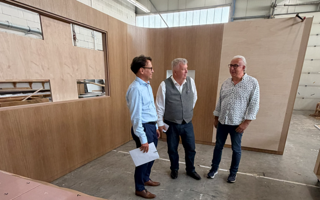 Landratstour durch das Handwerk: Austausch mit drei Unternehmen in Märkisch-Oderland